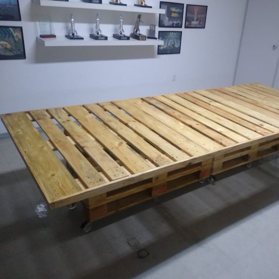mesa grande pallet