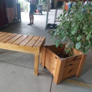 planta decorativa pallet
